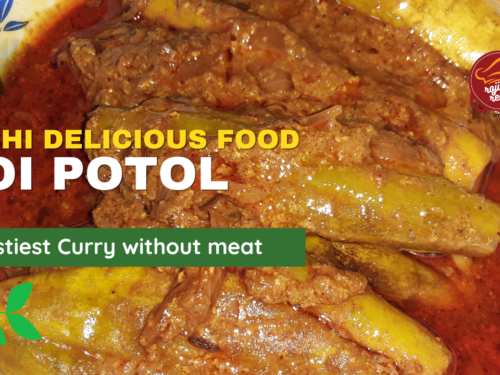 Deshi Delicious Food Doi Potol | Tastiest Curry without Meat